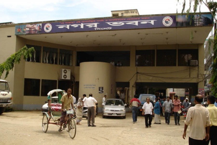 Sylhet City Corporation building. File photo