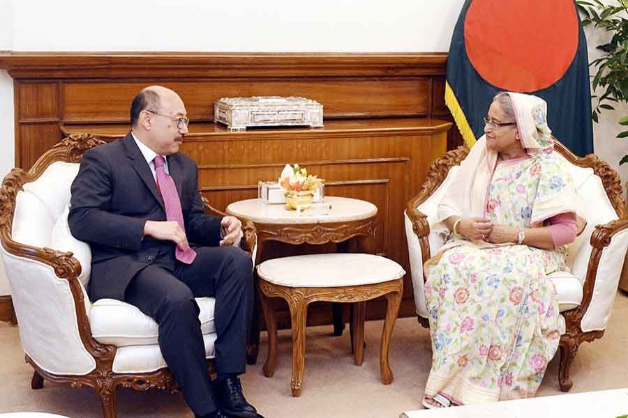 Indian envoy calls on Prime Minister