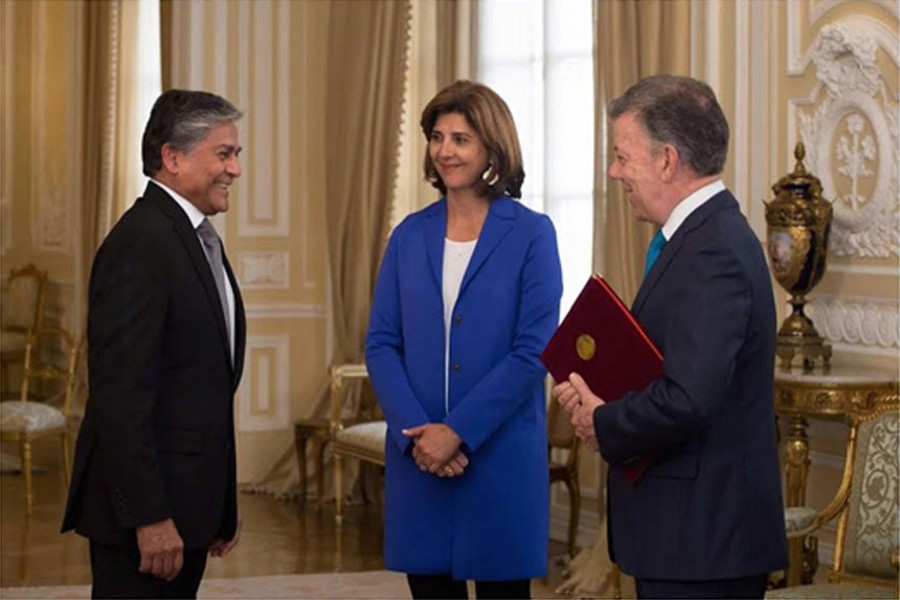 Bangladesh Ambassador meets Colombian President