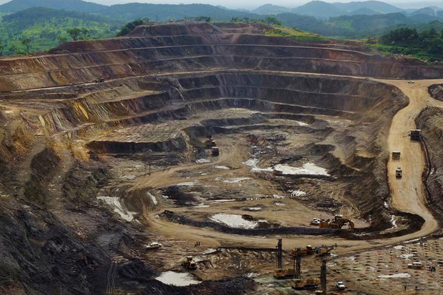 Excavators and drillers at work in an open pit at Tenke Fungurume, a copper and cobalt mine northwest of Lubumbashi, Democratic Republic of the Congo, January 29, 2013 – Reuters file photo used for representation