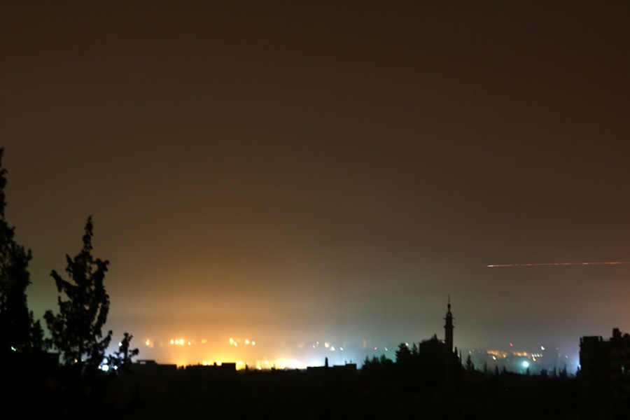 Israeli rockets strike military position near Aleppo