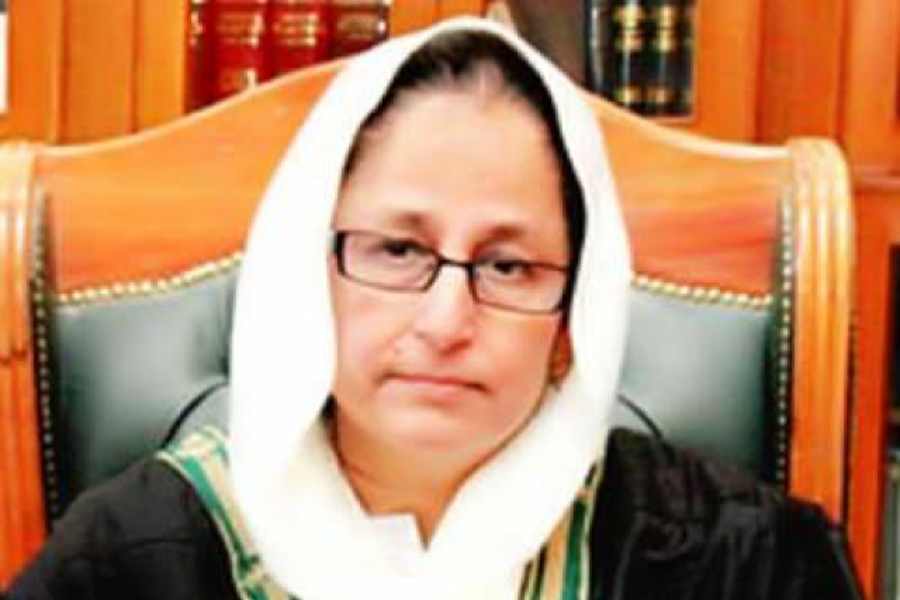 Tahira Safdar becomes first female chief justice of Balochistan High Court. Internet photo