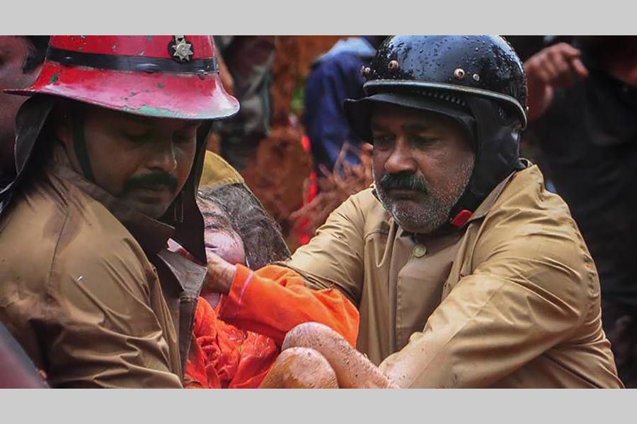 Torrential rain leaves 22 dead in Kerala