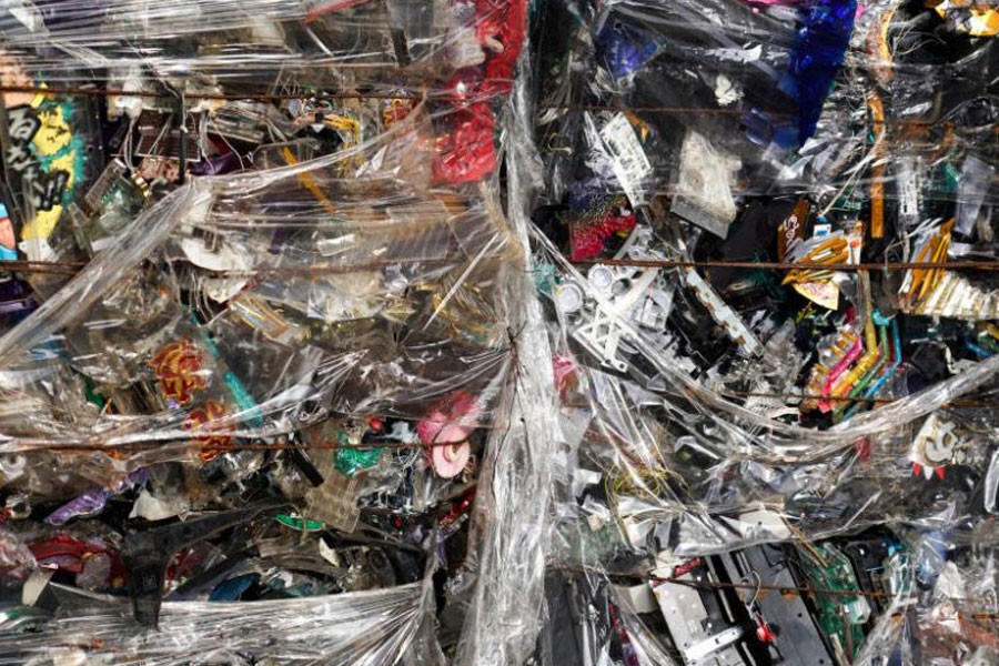 Electronic waste hidden in a freight container are seen during a search at Leam Chabang industrial estate, Chonburi province, Thailand, on May 29, 2018 – Reuters photo