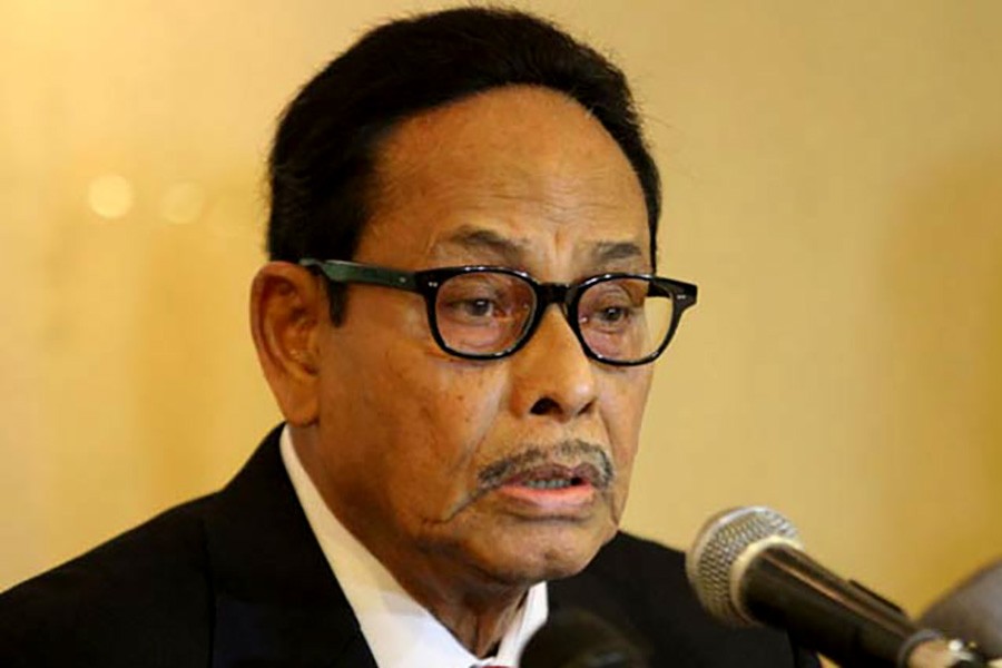 Ershad starts five-day Rangpur tour