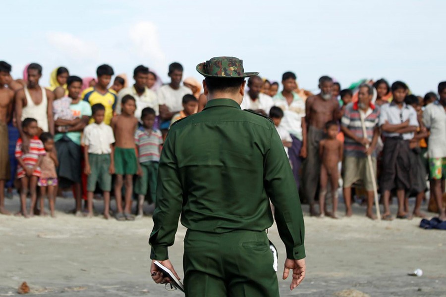 The UN mission lists a number of senior army officials who it says bear the greatest responsibility. The list includes Commander-in-Chief Ming Aung Hlaing and his deputy — Reuters file photo used only for representational purpose