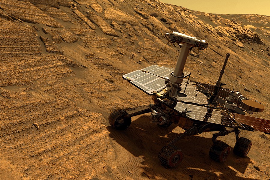 NASA file photo shows Mars rover 'Opportunity'