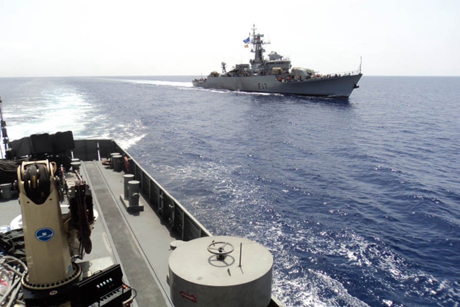 Navy rescues nine fishermen in Bay of Bengal