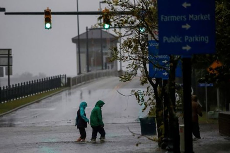 Life-threatening Hurricane Florence approaches North Carolina