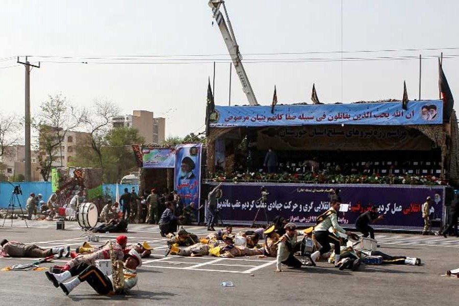 Attack on Iranian military parade leaves 24 dead