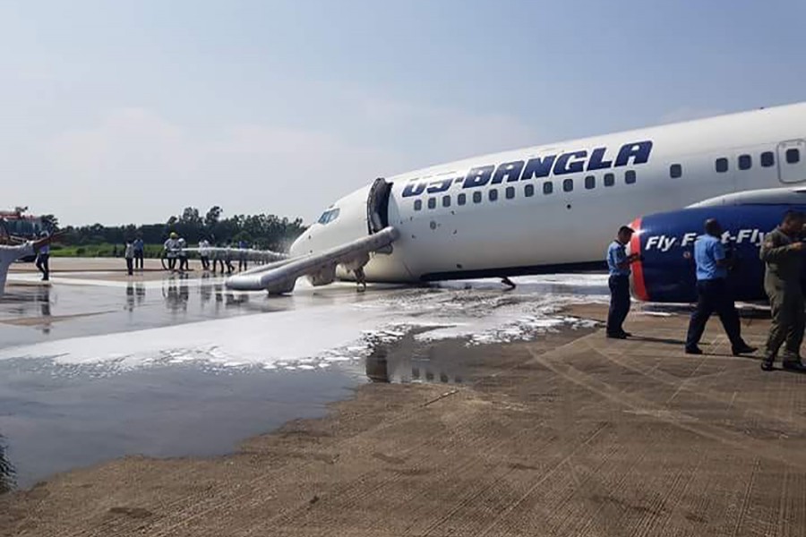 US-Bangla flight makes emergency landing in Chattogram