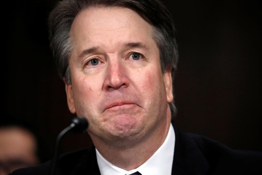 US Supreme Court nominee Brett Kavanaugh testifies before a Senate Judiciary Committee confirmation hearing for Kavanaugh on Capitol Hill in Washington, US, September 27, 2018. Reuters