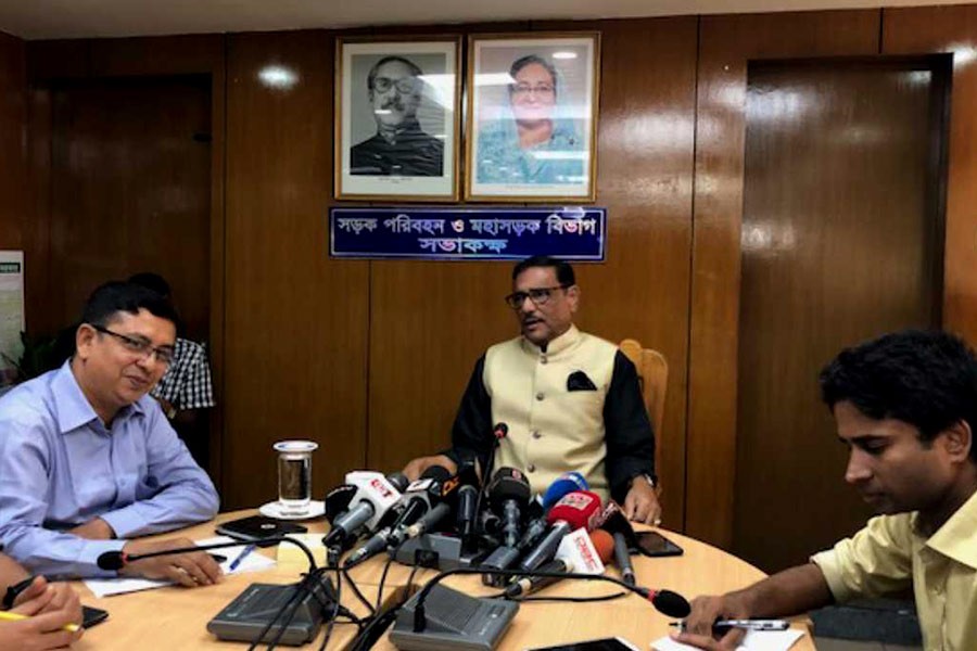 Quader sees no necessity of neutral govt during polls