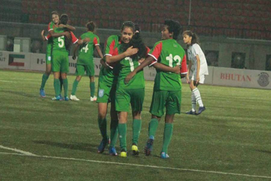 Bangladesh rout Pakistan 17-0 in SAFF U-18 Women’s Championship