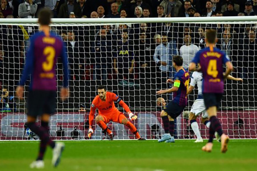 Messi masterclass too much for Spurs