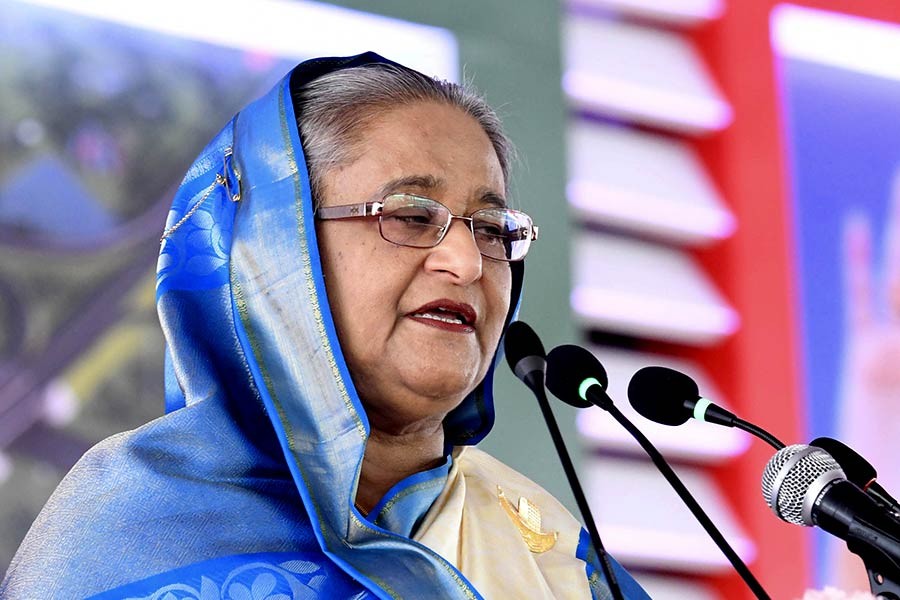 Padma bridge conspirators to get befitting reply: PM