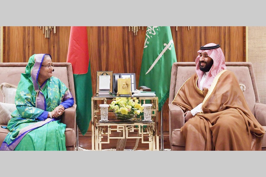 KSA keen to be BD’s development partner: Crown Prince