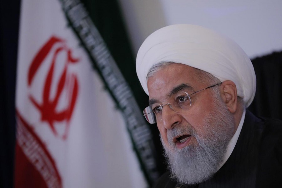 Iran's President Hassan Rouhani seen in this Reuters file photo