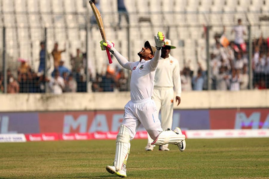 Mushfiqur Rahim  2nd Bangladesh  batsman to score  4000 Test runs