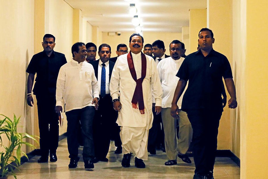 Sri Lanka court prevents Rajapaksa from acting as PM