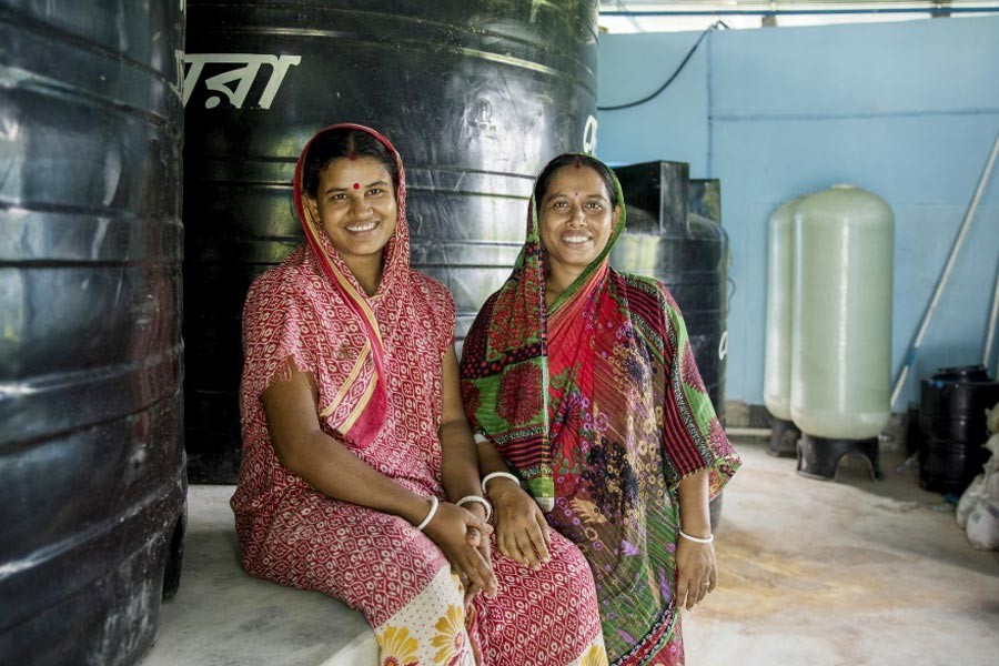 Shila Bawali and Suchitra Biswas