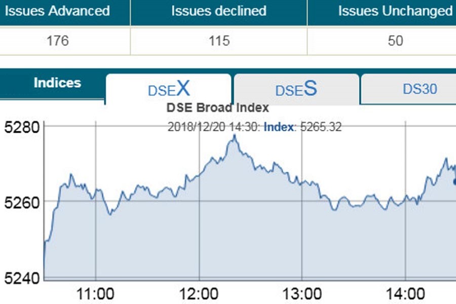 Shares shine amid cautious trading