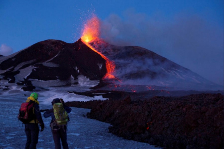 Italy’s Mount Edna erupts for first time since 1992