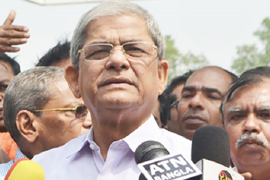 BNP Secretary General Mirza Fakhrul Islam Alamgir seen in this undated photo — Collected