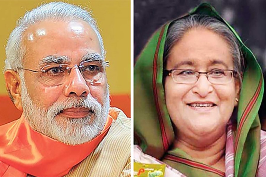 Modi congratulates Hasina on election win