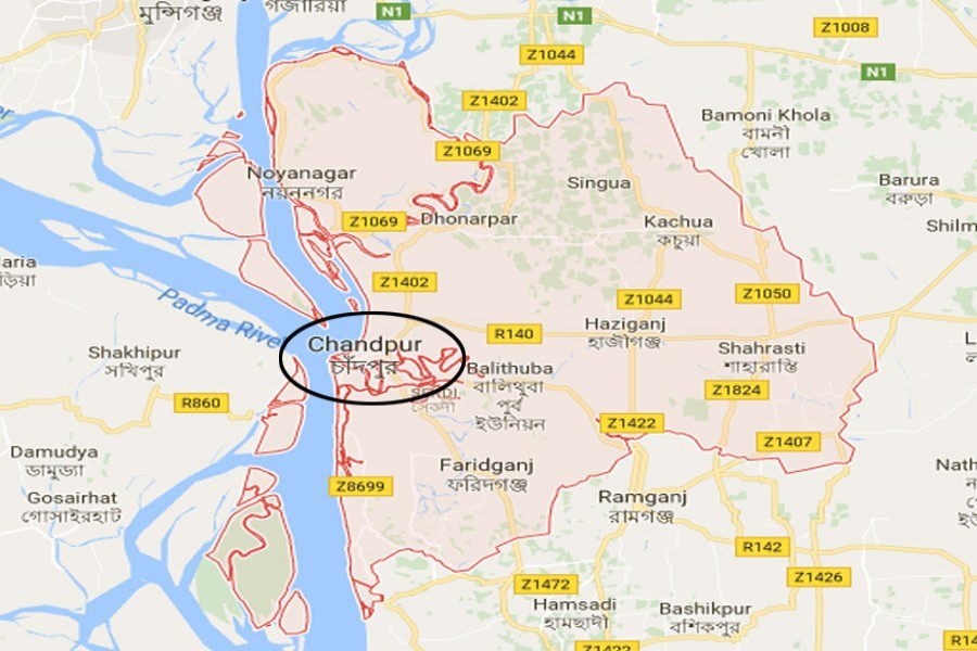 Man dies in Chandpur road mishap