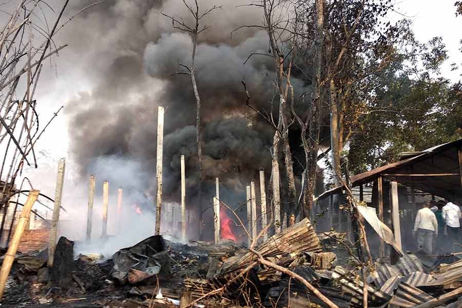 Chattogram oil depot fire under control