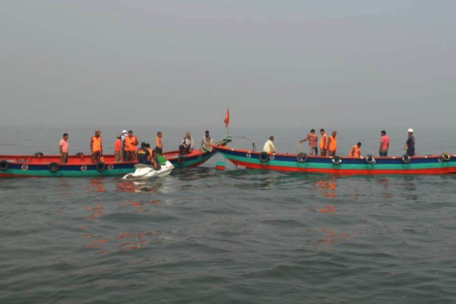 Meghna trawler capsize: Rescuers recover two bodies