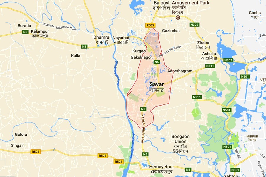 Two die as truck plunges into ditch in Ashulia