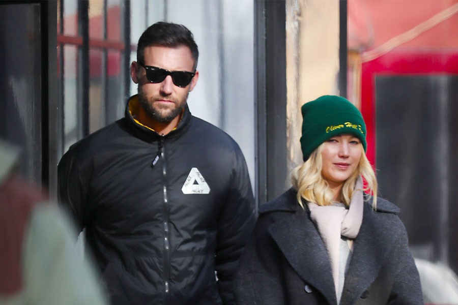 Jennifer Lawrence and her boyfriend Cooke Maroney - Photo Courtesy: The Image Direct