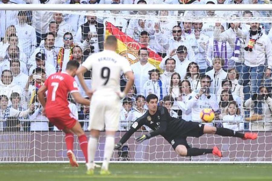 Real falters at Bernabeu