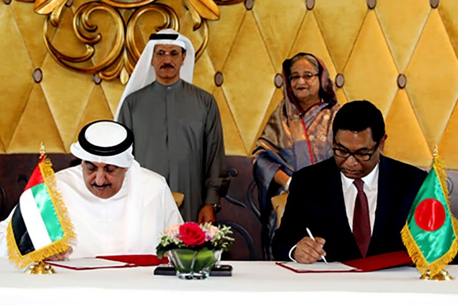 BD, UAE sign four MoUs