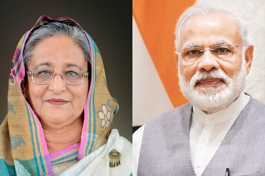 Hasina, Modi jointly open four projects in Bangladesh