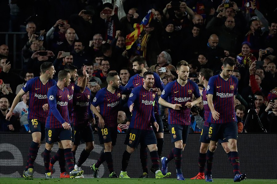 With the win over Lyon, Barca have reached the last eight of Europe’s elite competition for the 12th consecutive season — AP photo