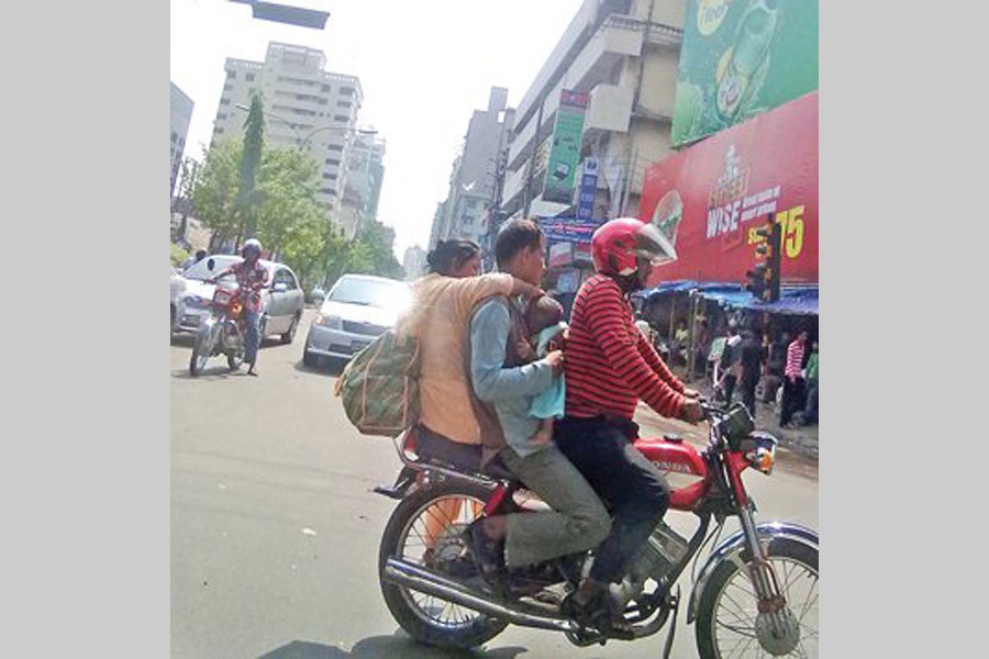 How to stop motorcyclists' anarchy?   