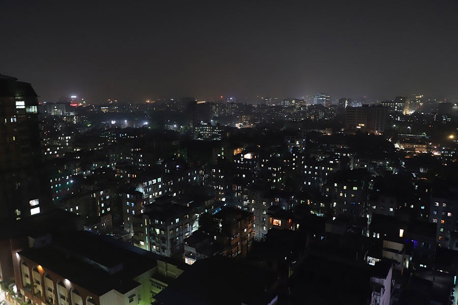 Nation observes one-minute blackout