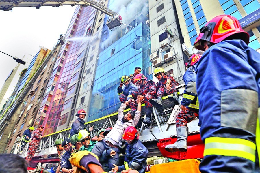 Mismanagements emerge in Banani FR Tower fire extinguishing system