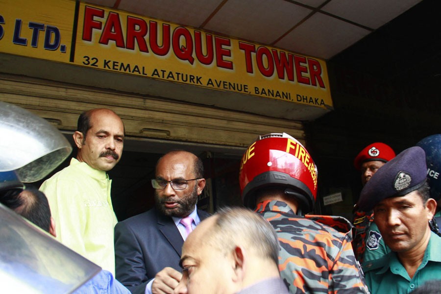Negligence led to Banani fire tragedy: Minister