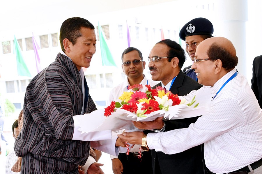 MMCH accords reception to its ex-student Bhutanese PM