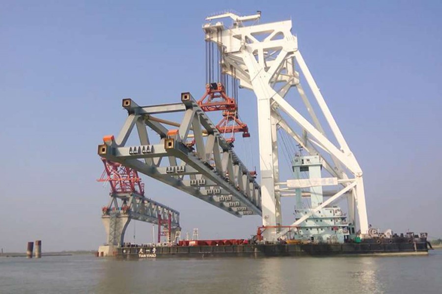 Padma Bridge’s 11th span to be installed Tuesday