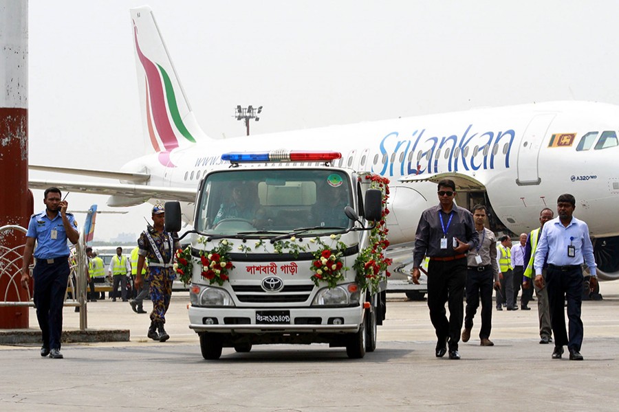 Zayan's body arrives in Dhaka