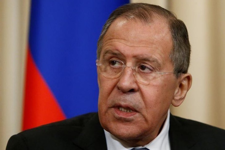 Russian Foreign Minister Sergei Lavrovseen in this undated Reuters photo