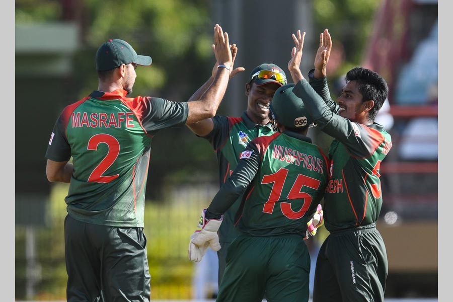 Mustafizur's four-wicket haul restricts Windies to 247