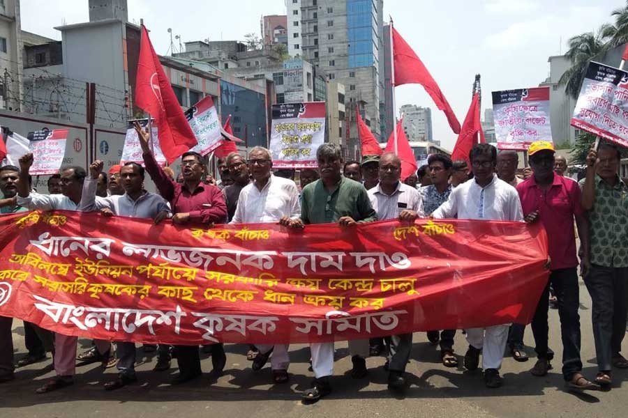 Nationwide sit-in on May 23 seeking fair prices of crops