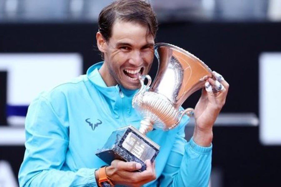 Nadal beats Djokovic in Rome final