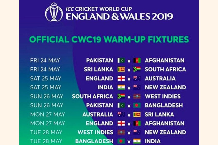 Teams set for final warm-up